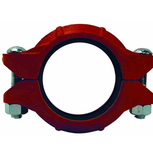 Dixon Series L Style 10 4 in. Lightweight Flexible Grooved Coupling w/ Nitrile Rubber