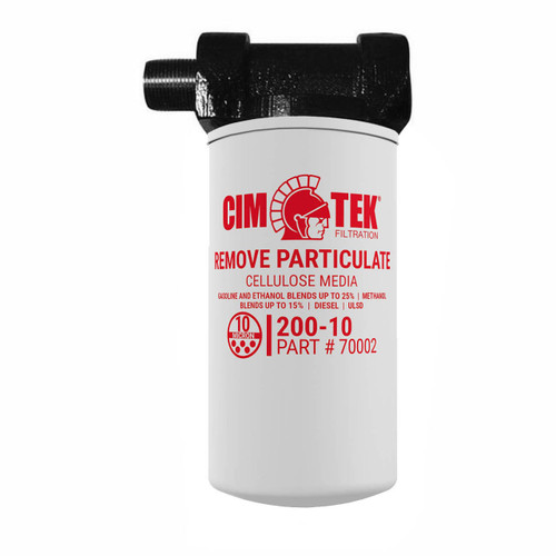 Cim-Tek 3/4 in. Gasoline Pump Filter Kit - 10 Micron - 25 GPM