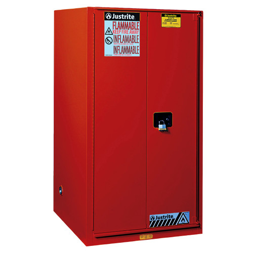 Justrite Sure-Grip Ex 96 Gallon Safety Cabinet for Paints & Inks - Self-Close