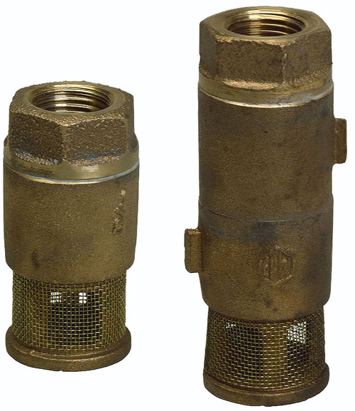 Franklin Fueling Systems 50-201 2 in. Brass Foot Valves - Single Poppet