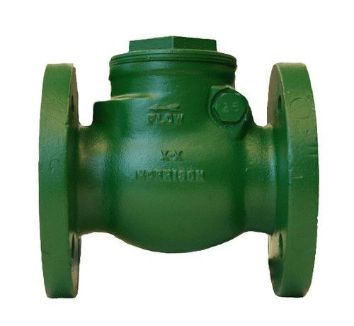 Morrison Bros. 246DRF 4 in. Flanged Swing Check Valve w/ 25 PSI Expansion Relief
