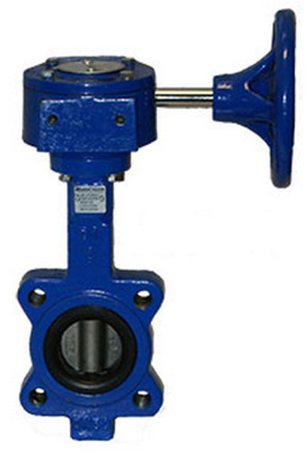 Sharpe 17 Series 8 in. Ductile Iron Gear Operator Butterfly Valve w/EPDM Seals, Lug Style