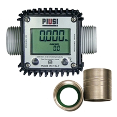 Piusi K24 1 in. BSP DEF Meter w/ NPT Adapter