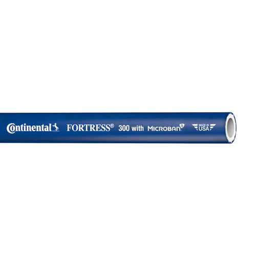 Continental ContiTech Fortress 300 3/4 in. Food Washdown Hose, Blue, Hose Only