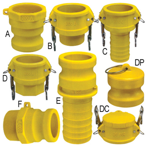1 1/2 in. Glass Reinforced Nylon Quick Coupling