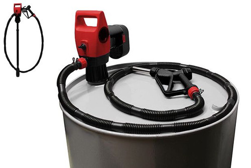 Zeeline 19.2V Rechargeable Lithium Battery Operated Drum Pump