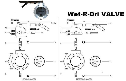 Betts Locking & Metering Wet-R-Dri Valve Parts