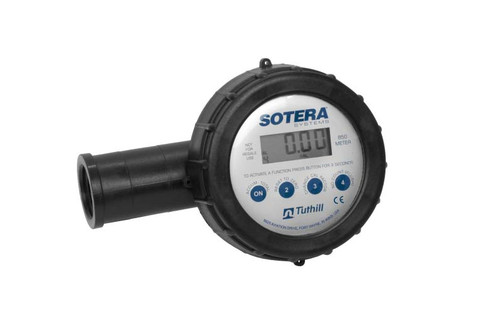 Sotera 850 Series 1 in. FNPT 20 GPM Nutating Disc Chemical Flow Meter