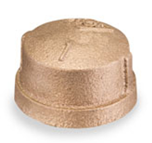 Smith Cooper Bronze 1/8 in. Cap Fitting - Threaded