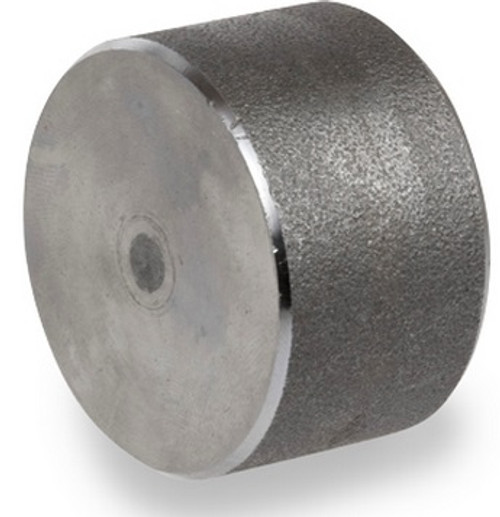 Smith Cooper 3000# Forged Carbon Steel 1/4 in. Cap Fitting -Socket Weld