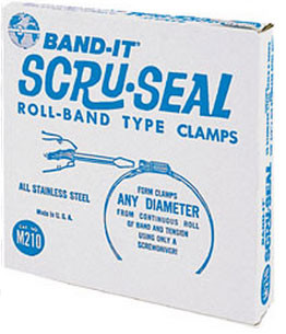 BAND-IT Scru-Seal Clamping Systems