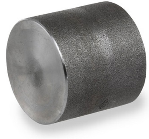 Smith Cooper 3000# Forged Carbon Steel 1/8 in. Cap Fitting -Threaded