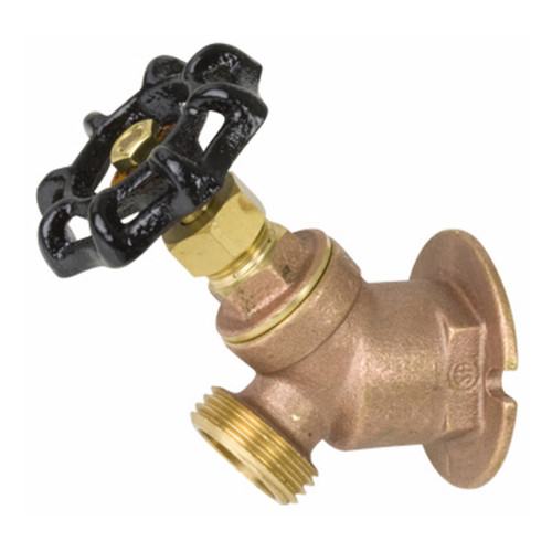 Smith Cooper Series 112L Lead-Free Brass Female NPT Inlet Flanged Sillcocks w/ Stuffing Box