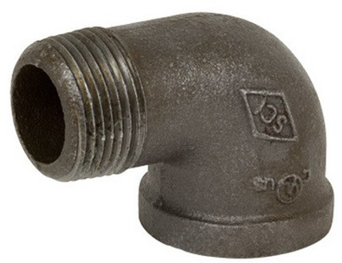 Smith Cooper 150# Black Malleable Iron 1/8 in. 90° Street Elbow Pipe Fittings - Threaded