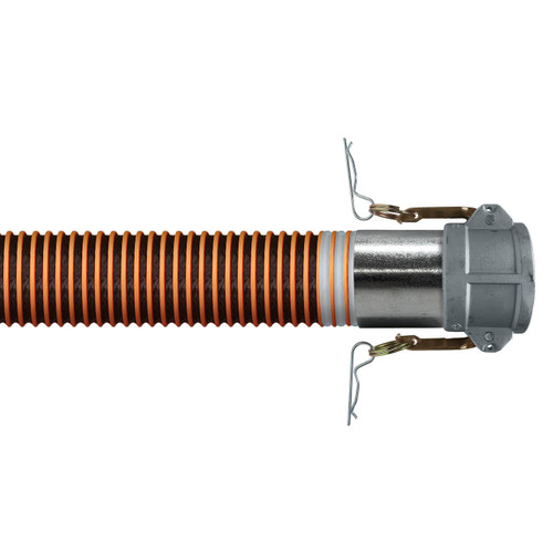 Kuriyama Tigerdrop NDH Black Fuel 3 in. Drop Hose Assemblies w/ Part C Female Couplers