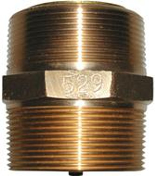 Morrison Bros. 529R Series 2 in. NPT Brass Nipple Check Valve w/o Expansion Relief