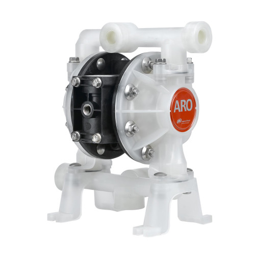 ARO Compact Series 1/2 in. NPTF Acetal Air Diaphragm Pump w/ PTFE with Santoprene Diaphragms, PTFE Balls & Acetal Seats