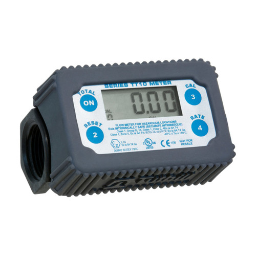 Fill-Rite TT10 Series 1 in. NPT Inline Turbine Engineered Polymer Meters