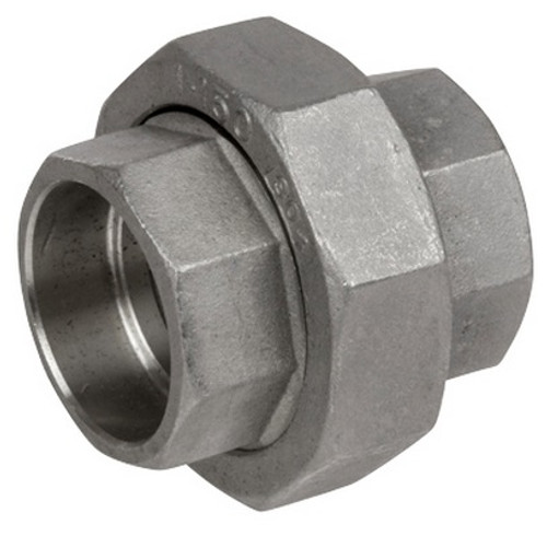 Smith Cooper Cast 150# Stainless Steel 1 1/4 in. Union Fitting - Socket Weld