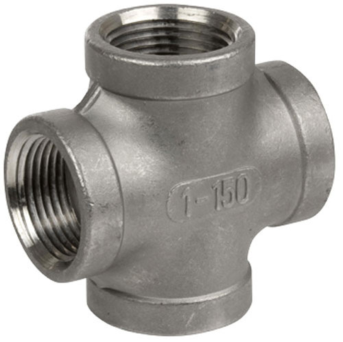 Smith Cooper Cast 150# Stainless Steel 3/4 in. Cross Fitting - Threaded