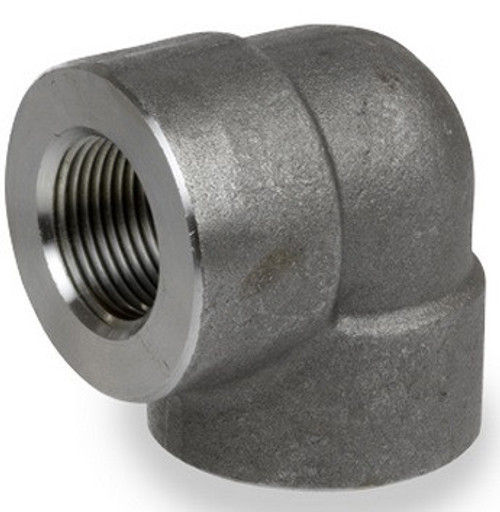 Smith Cooper 3000# Forged Carbon Steel 1 in. 90° Elbow Pipe Fitting - Threaded