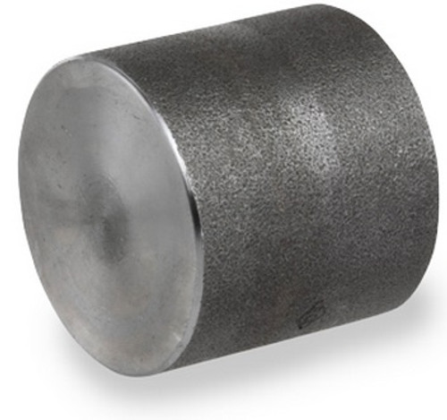 Smith Cooper 3000# Forged Carbon Steel 1/2 in. Cap Fitting - Threaded