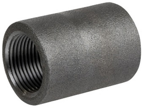 Smith Cooper 3000# Forged Carbon Steel 3/8 in. Coupling Fitting - Threaded