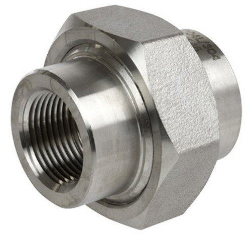 Smith Cooper 3000# Forged Stainless Steel 1 in. Union Fitting - Threaded