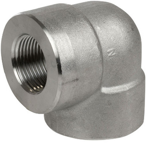 Smith Cooper 3000# Forged 316 Stainless Steel 3/8 in. 90° Elbow Fitting - Threaded