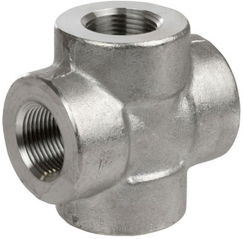 Smith Cooper 3000# Forged 316 Stainless Steel 1 1/2 in. Cross Fitting - Threaded