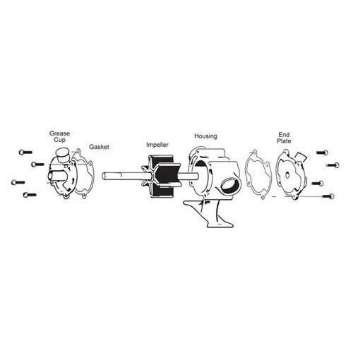 Loren Simer's Paddle Pump Replacement Gaskets for BP20/BP20X (2 per package)