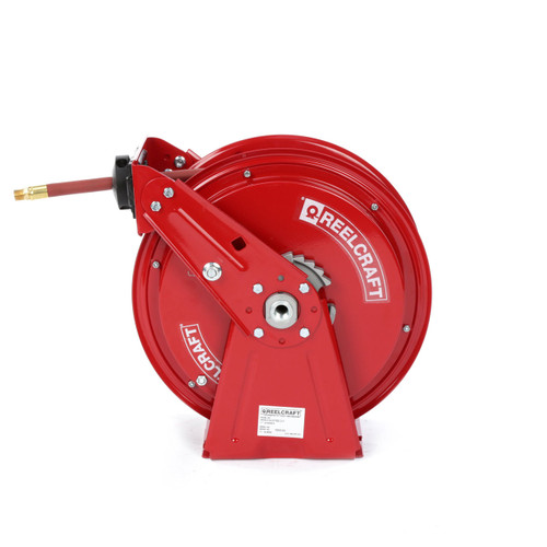 Reelcraft Heavy Duty Compact Dual Pedestal Hose Reel