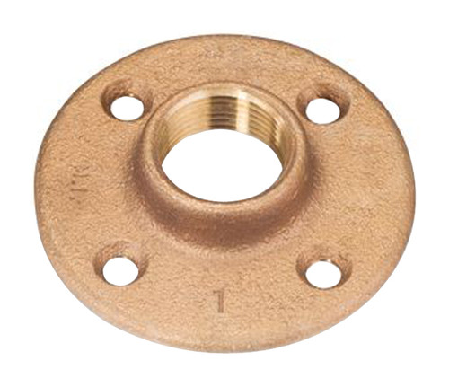 Smith Cooper Bronze 125# Floor Flanges - Threaded