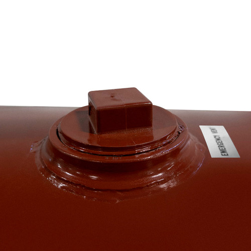 JME Gravity Flow Fuel Tank On Stand 150 Gallon John M. Ellsworth Co