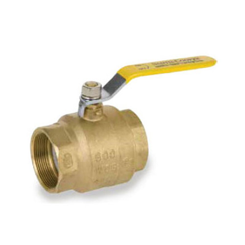 Smith Cooper 1/2 in. NPT Threaded Brass Ball Valve - Full Port