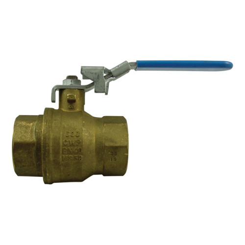 Morrison Bros. 691B Series 3/4 in. NPT Locking Brass Ball Valve - Full Port