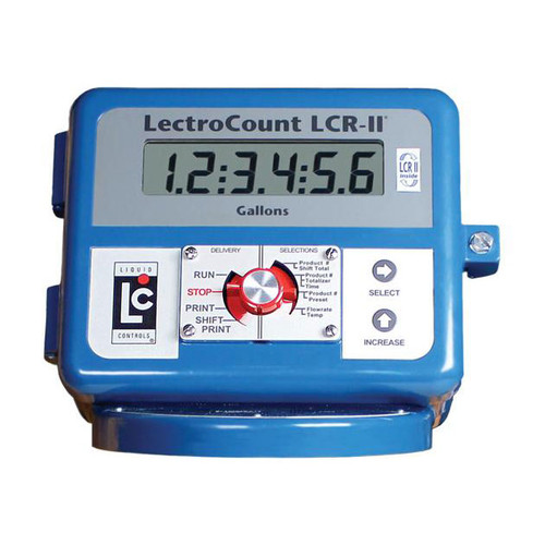 Liquid Controls Display Labels for LCR II in M-7 & M-10 Meters - Gallons, Gross