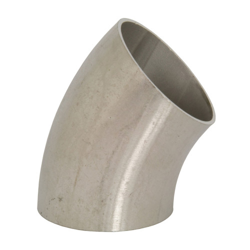 Dixon Sanitary B2WK Series Unpolished 316SS 45° Weld Elbows