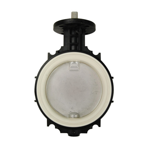 Dixon DB Series 5 in. 150 lb. ANSI Composite Butterfly Valve w/Aluminum Disc & White Baylast Rubber Seals