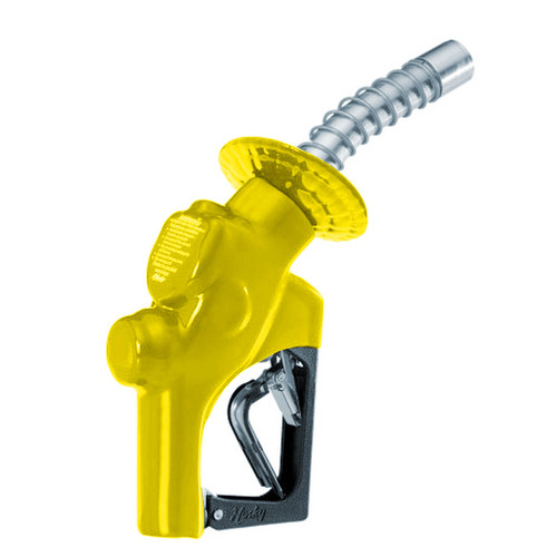 Husky VIII Series 1 in. High-Flow Diesel Truck Nozzle w/o Hold Open Clip - UL (Yellow)