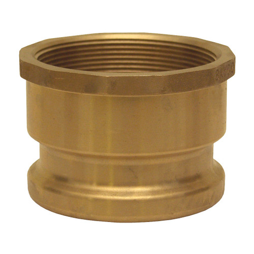 Dixon 4 in. FNPT Brass Top Seal Underground Tank Adapter