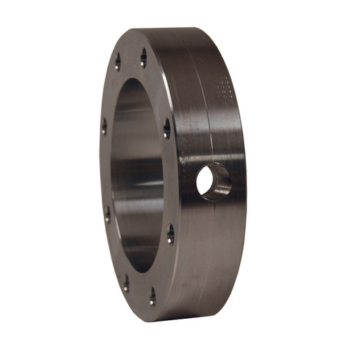 Dixon 4 in. Aluminum TTMA Flange Spacer w/ 1/2 in. FNPT Port