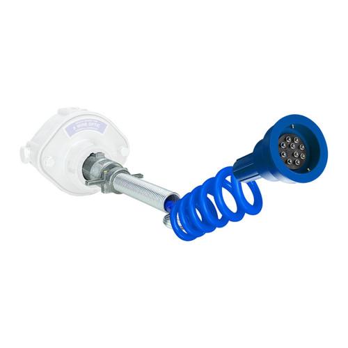 Scully Replacement Plug and 32 ft. Coiled Cable Assembly - John M