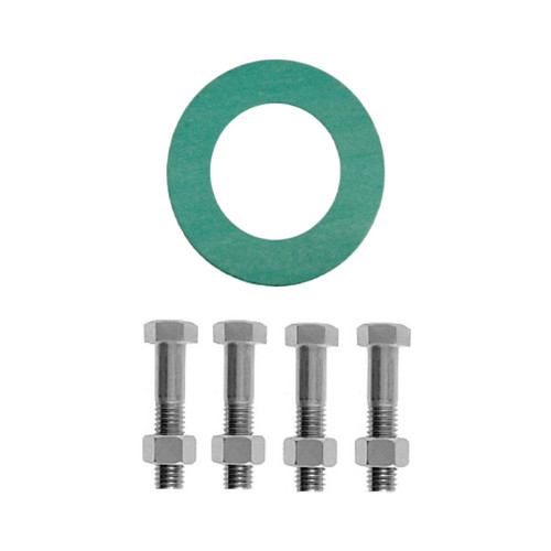 Matco Norca GSNAX Series 300# Non-Asbestos Fiber Ring Gasket & Bolt Pack - 1/16 in. Green