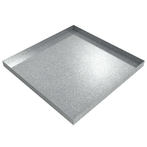 Killarney Metals 36 in. x 36 in. Square Galvanized Drip Pan