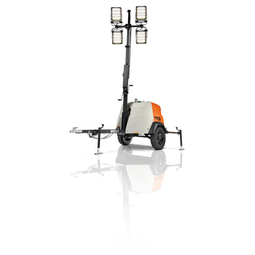 Generac MLT6SMDS-STD Portable LED Light Tower w/Electric Winch Mast, Mitsubishi Engine