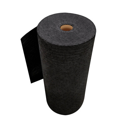 Spilfyter  32 in. x 150 ft. Sustayn™ Universal HW 100% Rec. Sorbent Roll, Black