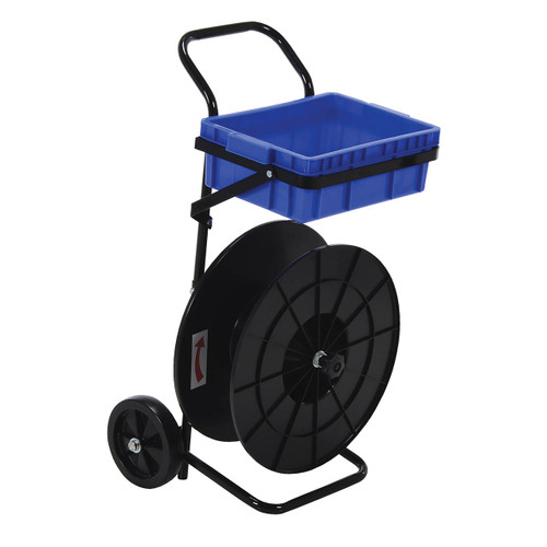 Vestil Strap-PS-P Strapping Cart, Poly Strapping
