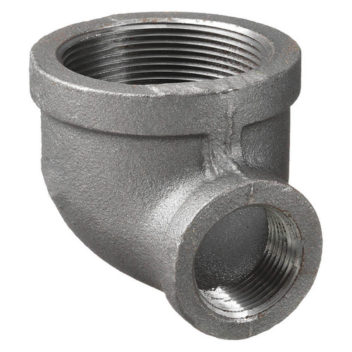 Service Metal Series SBGR90 150 Galvanized Malleable Iron 1 in. x 3/4 in. 90° Reducing Elbows