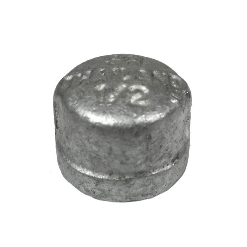 Service Metal Series SGCP Class 150 Galvanized Malleable Iron 1/4 in. Cap